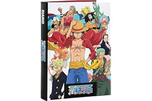 Franco Cosimo Panini One PIECE - Agenda scolaire officiel One Piece, Agenda 12 mois, idéal pour l'école primaire ou moyenne, couverture rembourrée et 320 pages intérieures imprimées en couleur, 13 x