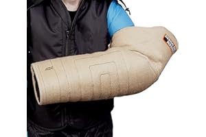 DINGO GEAR WWW.DINGOGEAR.COM 1977 Dingo Gear Manchette de Morsure en Jute Mi-Dur avec Poignée et Prise, Protection de Morsure pour IGP, K9, Sports Canins, Dressage de Chiens Adultes, Niveau 4 - Expert (S01959)