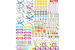 NEFLSI 210 Piezas Juguetes Cumpleaños Infantiles, Regalos para Niños Artículos de Fiesta para llenar piñatas Premios de Carnaval Colegio