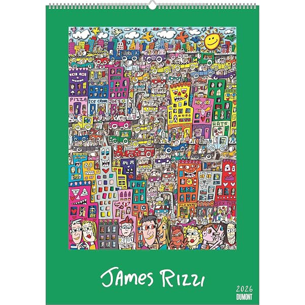 James Rizzi. The New York Paintings : Rizzi, James: Amazon.de: Books