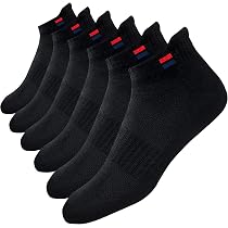 Lot De 6 Paires Chaussettes Sport Homme/Femme - Taille 39-42, Coton, Multicolore - Pour Course, Fitness