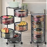 HomeWiz Round Kitchen Rack 5- Layer [₹3290 Coupon]