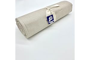 L'EMPORIO CASA Telo Copridivano Copriletto Tela Grossa Robusta Cotone in Panama 160X260-260x280-360x280 Maxi Lenzuolo Copritutto Cotone foulard (NATURALE, 160X280)