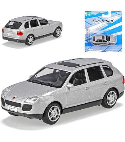 Minichamps 1:43 Porsche Cayenne Anno Di Costruzione 2017 Blu Scuro Metallico 410066300