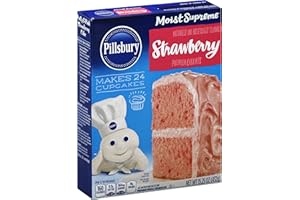 GENERAL MILLS Pillsbury Cake Mix Moist Supreme Strawberry, 15.25 oz