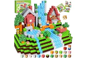 COOLJOYA Bloques Magneticos Construccion Niños,Juego Construcciones Magneticas con Piezas Magneticas, Bloques Construccion Niños Educativo Montessori para 3 4 5 6 7 8 9 10 Años Camión