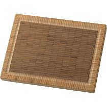 Amazon.de: ZWILLING Schneidbrett mit Saftrille, Massives Bambus-Holz,  Beidseitig Nutzbar, 25 x 18 x 2 cm, Braun