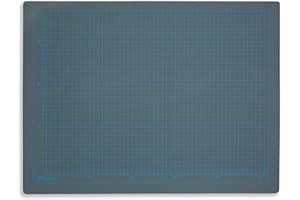 Victor Tapis de Découpe Gris 60x90cm 5 plis Tapis de Découpe A1 Auto - Cicatrisant - Base de Bricolage - Support de Découpe - Professionnel - Sous-main de Bureau - Tapis de Bureau Couture