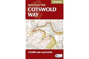 The Cotswold Way Map Booklet: 1:25,000 OS Route Mapping