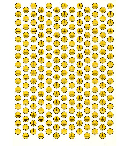 TIESSE Zutrittsverbot Aufkleber 6 Stück – Permanente Klebeetiketten Aus Polycarbonat, 140x60 Mm