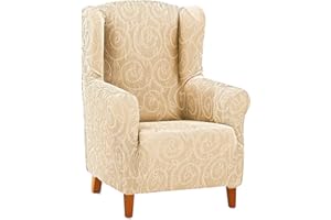 Martina Home Fodera poltrona Relax, Cammello, Paraorecchie