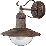 Rabalux 8271 - Lampada per esterni da parete in alluminio, grado IP44