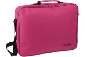 GRAFOPLAS Grafoplás 37651254 Colección Multiline Bandolera Escolar, Fucsia Rosa, 38 x 28 x 6 cm