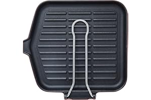 Ilsa Dietella Grill Pan, Induction, Fonte, 24x24 cm