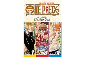 VIZ MEDIA One Piece (3-in-1 Edition), Vol. 7, 8 et 9