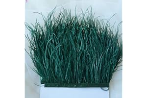 BENE OMNIA Frangia con piume di struzzo, 36 colori, soffici piume, per modisteria, fascinator, creazioni artigianali e sartoria, confezione da 1 metro