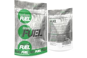 Urban Fuel Active Green Coffee Max Strength 6000mg - Pure Green Coffee Bean Extract Premium GCA (50% Chlorogenic Acids) Natural Food Supplement - 60 Capsules