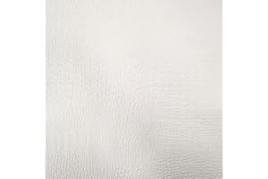 Panini Tessuti, Polipiel Suave Texturizada Cocodrilo - por Medio Metro x 140 cm (Anchura Fija) - 1 cant. = 50 cm ; 2 cant. = 100 cm. Para Tapizar Sofas, Sillones, Bolsos, Sillas y Tapicería