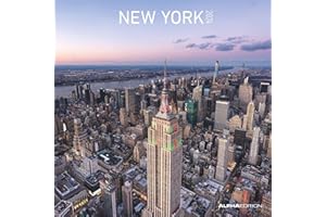 ‎ALPHA EDITION New York 2024 - Broschürenkalender 30x30 cm (30x60 geöffnet) - Kalender mit Platz für Notizen - Bildkalender - Wandplaner - Wandkalender