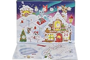 Littlest Pet Shop Calendrier de l'Avent jouet à partir de 4 ans (exclusivité Amazon), poupées incluses