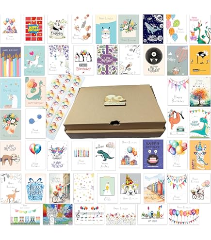 50 Assorted Greeting Cards Multipack For All Occasions By - View #12