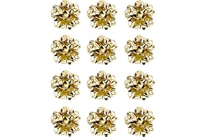 Helmecke & Hoffmann * 12er Set kleine Geschenk-Schleifen Geschenkrosetten Schleifenband Geschenkedekoration Ø ca. 3,5 cm (Set 3)