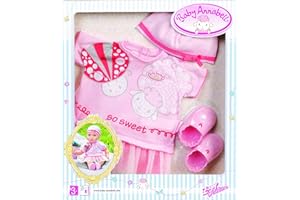 Baby Annabell 4001167700198 akcesoria dla lalek, 3 lata do 99 lat, wielokolorowe