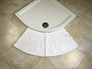 Tapis de bain quart de cercle Tapis de bain quart de cercle
