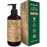 Aloe Vera Gel mit 100% BIO ALOE VERA | Frei von Alkohol & Parfüm | NATURKOSMETIK | Tierversuchsfrei…