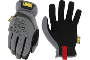 Mechanix Wear Mechanix Herren Fastfit® Gloves (Large, Grey) Arbeitshandschuhe, Grau, L EU