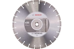 Bosch Accessories 2608602544 Disque à tronçonner diamanté standard for concrete 350 x 20/25,40 x 2,8 x 10 mm
