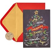 Papyrus Zarflarla Kutulu Noel Kartları, Size ve Sizine, Tatil Ağacı (14 Adet)