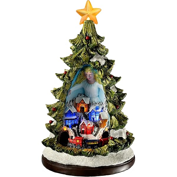 Pre lit rotating christmas tree Clearance