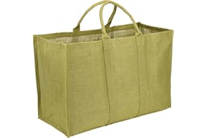 La Cordeline CJN50K Sac Multi-Usages en Jute Kaki 65 x 30 x 40 cm 72 L