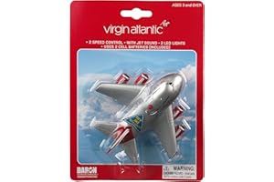 Daron Virgin Atlantic Pullback Plane with Lights & Sounds