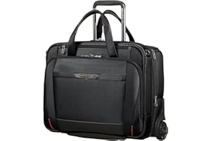 Samsonite Pro-Dlx Torba z Kółkami, Czarny, 15,6"