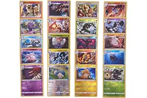 GECO Karty Pokemon - 20 różnych kart Rare Reverse Holo - angielski