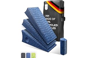 ‎FITCELLENCE FITCELLENCE® Wadendehner 4er Set [In 3 Farben verfügbar], inkl. Massagerolle & Tragetasche aus PET Flaschen, Kniekeil, Wadenstrecker zum Dehnen, Wadendehner Keil mit Übungen, Mobilisationskeil