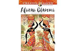 Creative Haven African Glamour Coloring Book