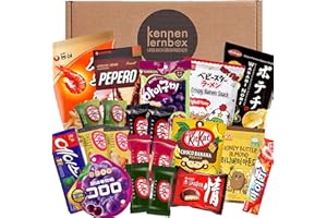 ‎KENNENLERNBOX Asia Mix | Kennenlernbox mit 21 beliebten Süßigkeiten aus Korea und Japan | Geschenkidee für besondere Anlässe