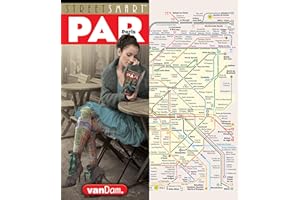 StreetSmart Paris Map by VanDam - City Street Map of Paris, France - Laminated folding pocket size city travel and Metro map with all attractions, ... and hotels (2019 English and French Edition): 49
