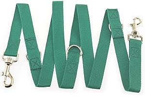 Maximum Pet Products 6ft/1.8m Police style Green dog training lead 6ft Multiple colours