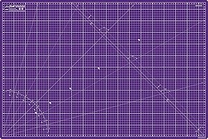 La Canilla Tapis de Découpe Auto-Cicatrisant A1 (90 x 60 cm - 36x24") Self-Healing Cutting Mat Planche Coupe pour Couture Patchwork Modelisme Cutter | Marqué en Centimètres et en Pouces