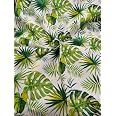 TendeArredoTessile Tessuto Cotone 280x280 Cm – Stoffa Per Rivestire Divani, Cuscini E Tavoli, Stampa Rose, Resistente A Graffi Di Cani E Gatti