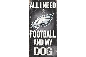 Fan Creations N0640 Philadelphia Eagles Football and My Dog Schild