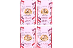 Antico Caputo – Lot de 4 paquets de farine italienne « 00 », 1 kg