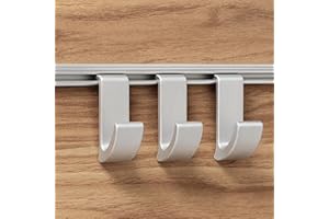 Sintrix Fab Einhängehaken Set 3er – kompatibel mit Aluminium Profilleiste in Camper Vans – Küchenhaken für Wohnmobil, passend für Dethleffs, Bürstner, Crosscamp Häfele Hymer