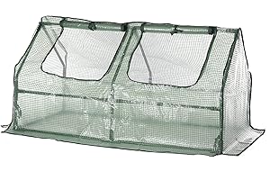 Gartenfreude Serre de Jardin en Toile 120 x 60 x 60 cm (LxlxH)