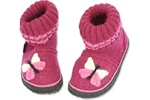 Beck Mädchen Butterfly Hausschuh
