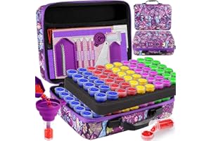 Frasheng 5D Diamond Painting Accessory Boxes, with 120 Compartments Diamond Painting Organiser, Diamond Painting Storage Box, Tool Set with Pen for Painting Crafts for Beads, Rhinestones, Stones
